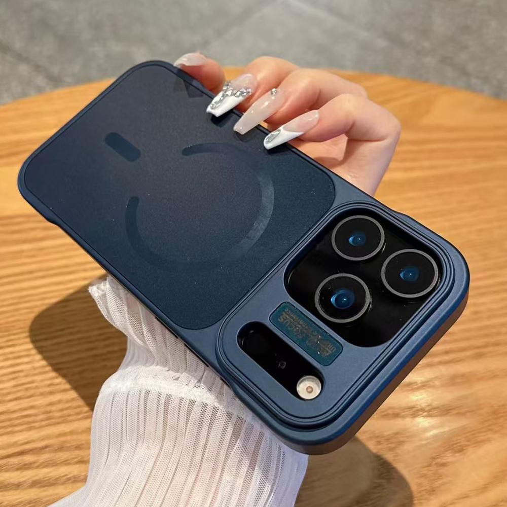 

Frameless AG Matte For Magsafe Magnetic Case For iPhone 17 16 15 14 13 12 11 Pro Max Plus Shockproof Hard PC Armor Cover iPhone17