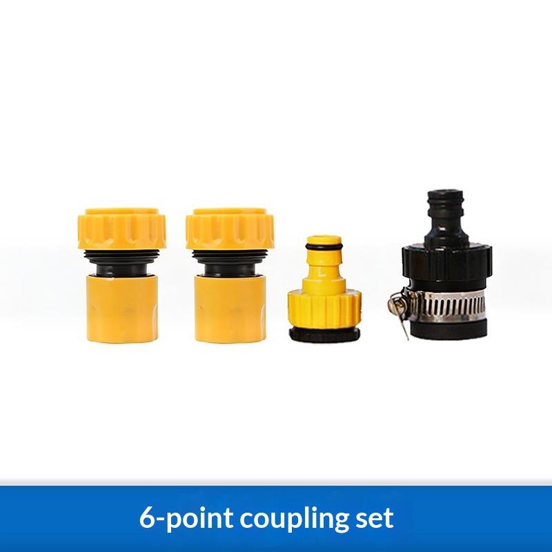 Connettore Rapido per Tubo da Giardino 3/4 e 1/2 Pollice Filettatura per Rubinetto da Giardino Adattatore per Rubinetto per Irrigazione del Giardino