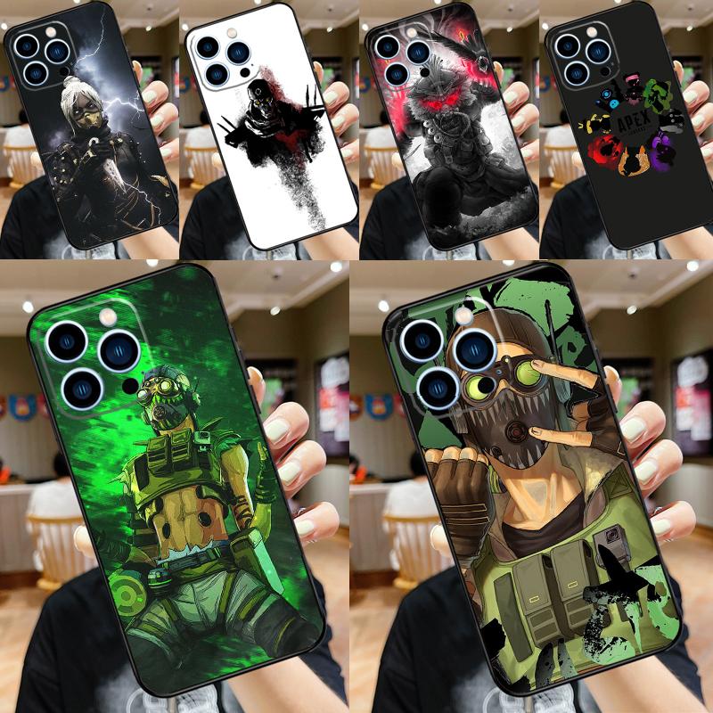 Apex Legends Game Phone Case For iPhone 16 15 Pro Max 14 11 13 12 Mini 7 8 Plus X XR XS Max Cover