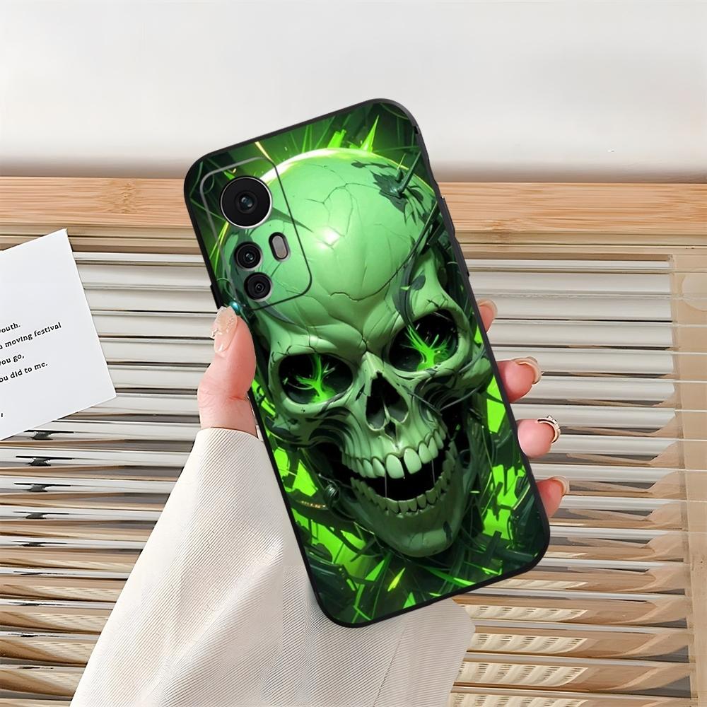 Skull Personality Cool Phone Case For Xiaomi 15 13 14 10 12 11 Pro POCO F6 X6 X3 F5 X5 Pro Lite Ultra Shell Coque