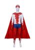 Super Bad Guy Mike Mai Superman Cosplay Jumpsuit Set for Halloween or Stage