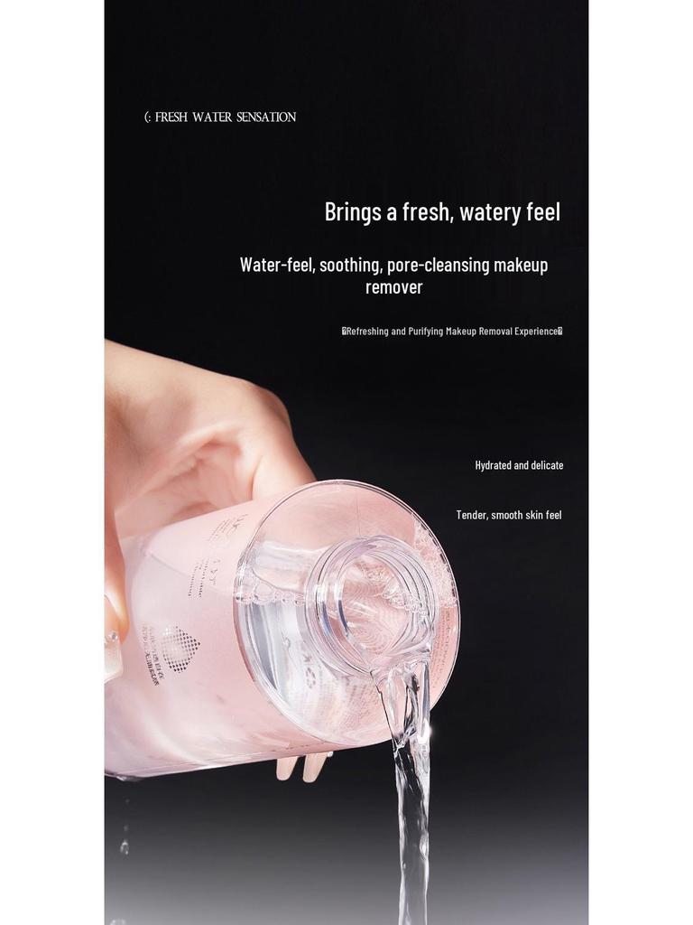 WODWOD Gentle 3-in-1 Makeup Remover Water for Face, Eyes, and Lips - Deep Cleansing and Non-Irritating.