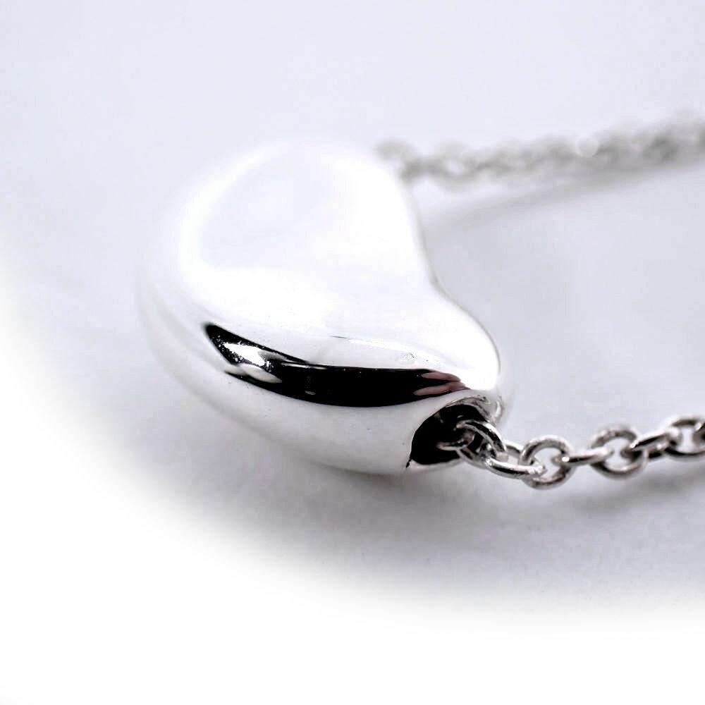 [Used] TIFFANY/Tiffany 925 Bean Pendant/Necklace/j7-3