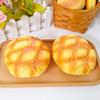 Simulated Pineapple Bun Squeeze Toy Stress Relief Fake Bread Fidget Toy Anxiety Reduction Soft Stretchy Sensory Stress Ball