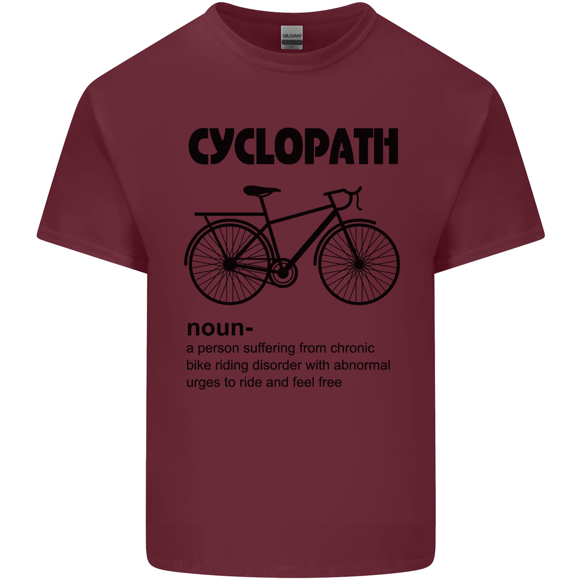 Cyclopath Funny Cycling Cyclist Bicycle Unisexs Light Cotton TShirt S