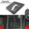For 2009-14 Dodge Challenge Central Gear Shift Panel Trim Cover Carbon Fiber ABS