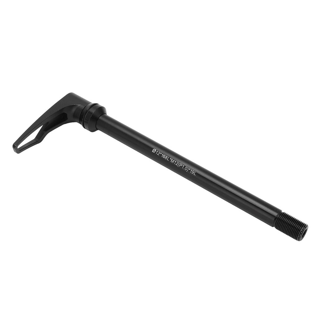 Quick Release Bicycle Skewer Thru Axle Quick Release Lever Light Aluminum for Bike Repair Work 12mm Diameter