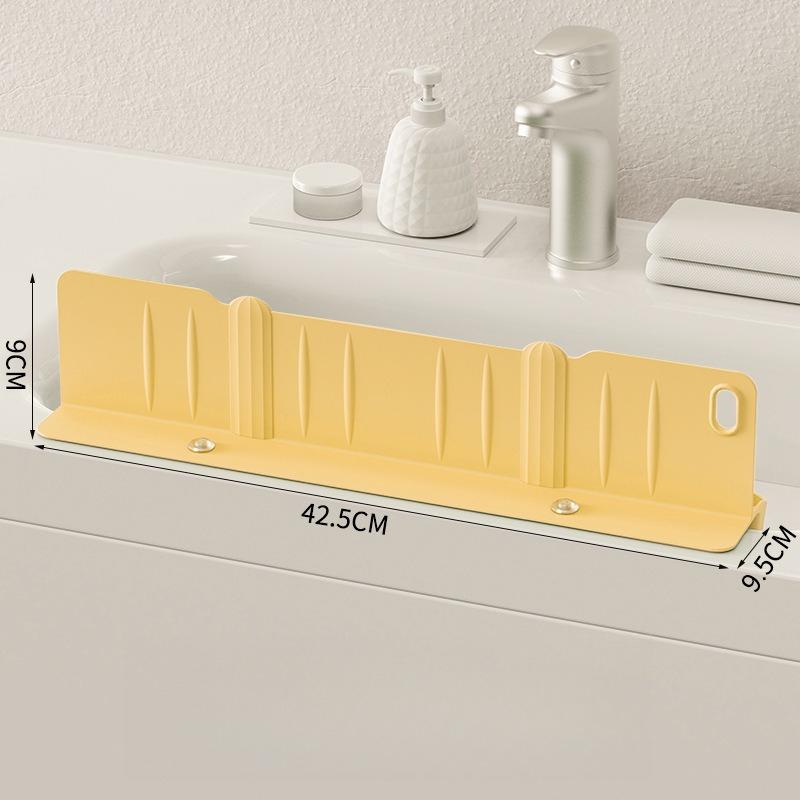 Kitchen Sink Edge Baffle Household Faucet Splash Baffle Toilet Washstand Baffle