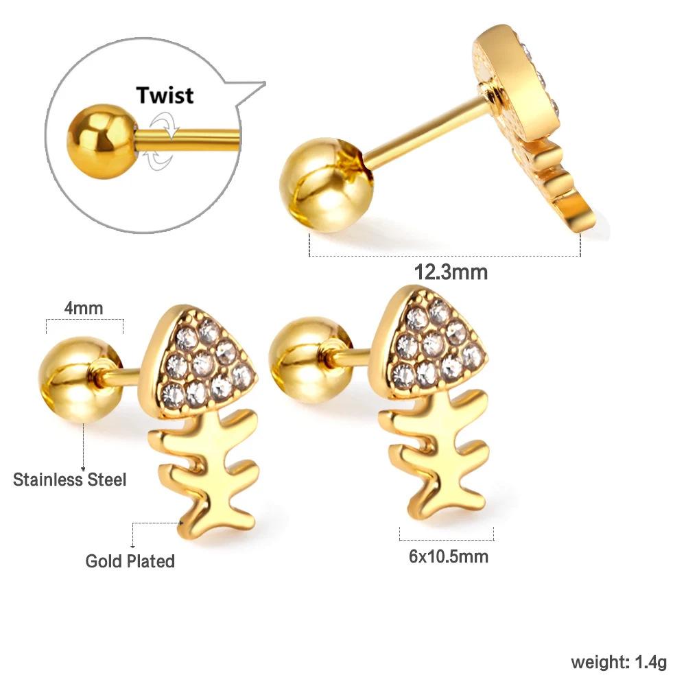 2026 European and American Love Stud Earrings, Fashionable Niche High-end Simple and Versatile Earrings