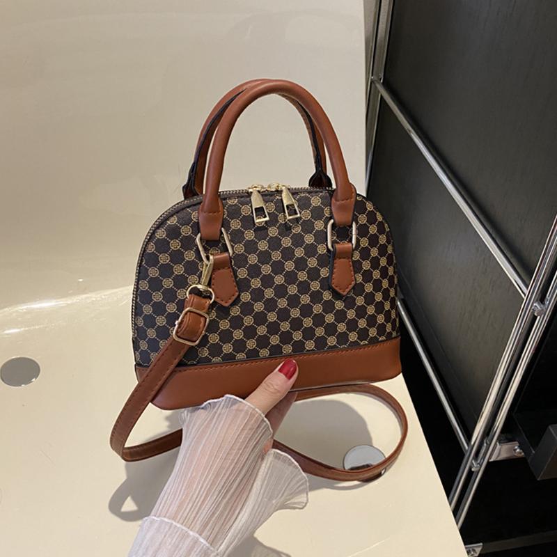 Módní mušlová taška dámská malá se vzorem peněženka a kabelka taška přes rameno crossbody pro ženy pro každodenní použití