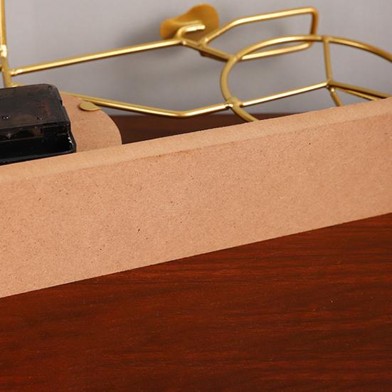 Bicycle Table Clock Mini Bike Model Alarm Clock Battery Powered Decorative Metal Tabletop Clock for Living Room Kitchen Bathroom Office Desk Shelf