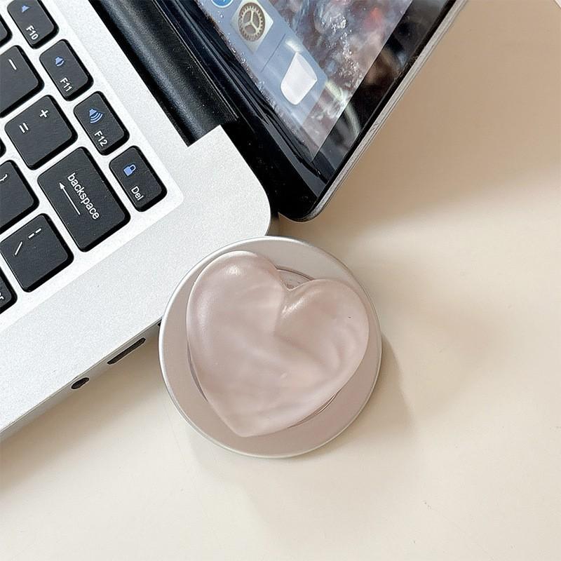 

Magnetic Magsafe Solid Color Three-dimensional Heart-shaped Phone Case Telescopic Airbag Bracket Cross-border Wholesale Ring Buckle