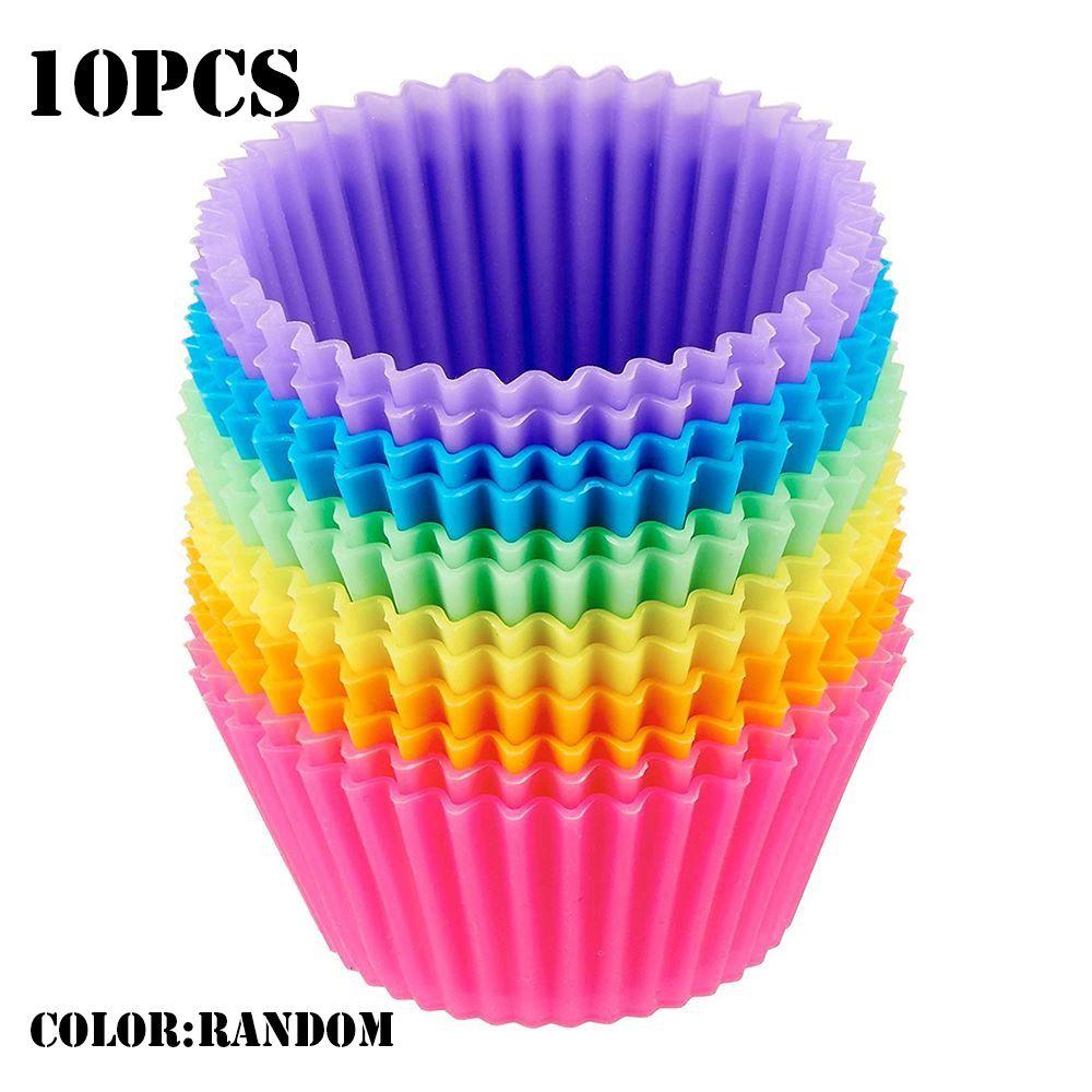 Vložka Výrobník pekáče Candy Colors Hrníček na pečení Kulaté formy na dorty Forma na muffiny Silikonová