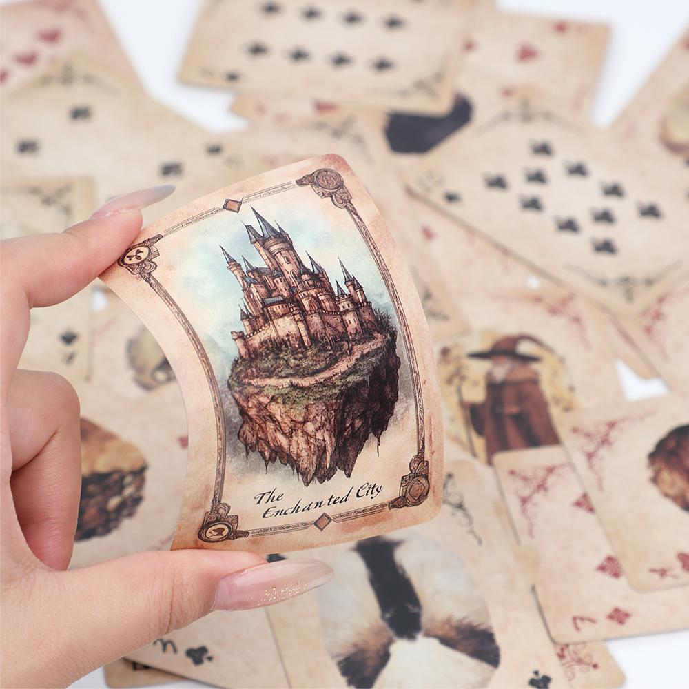 1/2 PCS, Retro Dark and Mysterious Playing Cards, Exquisite Retro Playing Cards, Poker, Game Parties, Board Games
