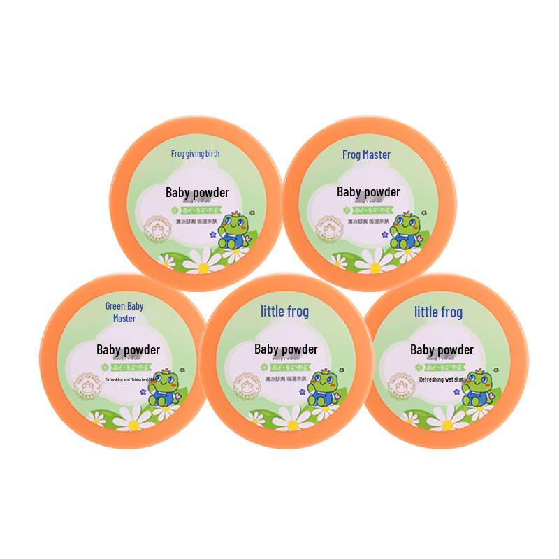 Frog Prince Baby Talcum Powder 5-Pack