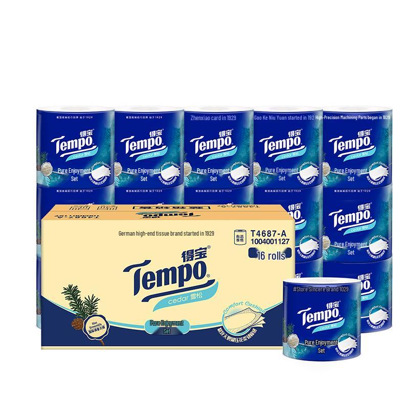 Tempo 4-Ply Toilet Paper Rolls