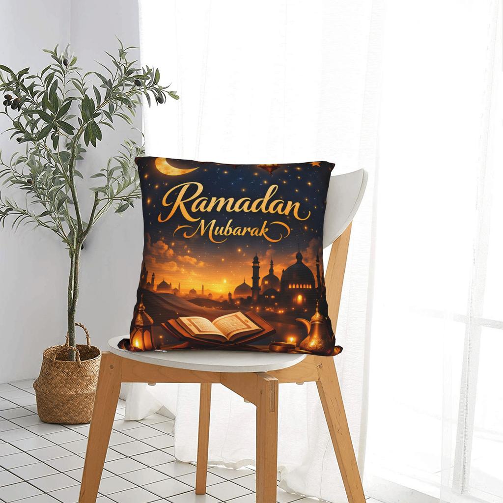 Ramadan Lantern Pillow Case Funny Pillow Cover Print Pillowcases For Living Room Sofa