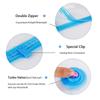 Vacuum Bag Storage Bag Home Organizer Transparent Border Foldable Clothes Organizer Seal Compressed Travel Saving Bag Package
