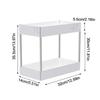 Under Bathroom Sink Organizer 2 Tier Under Bathroom Cabinet Organizer Multi-Purpose Storage Shelf for Sinks Kitchen Cabinet