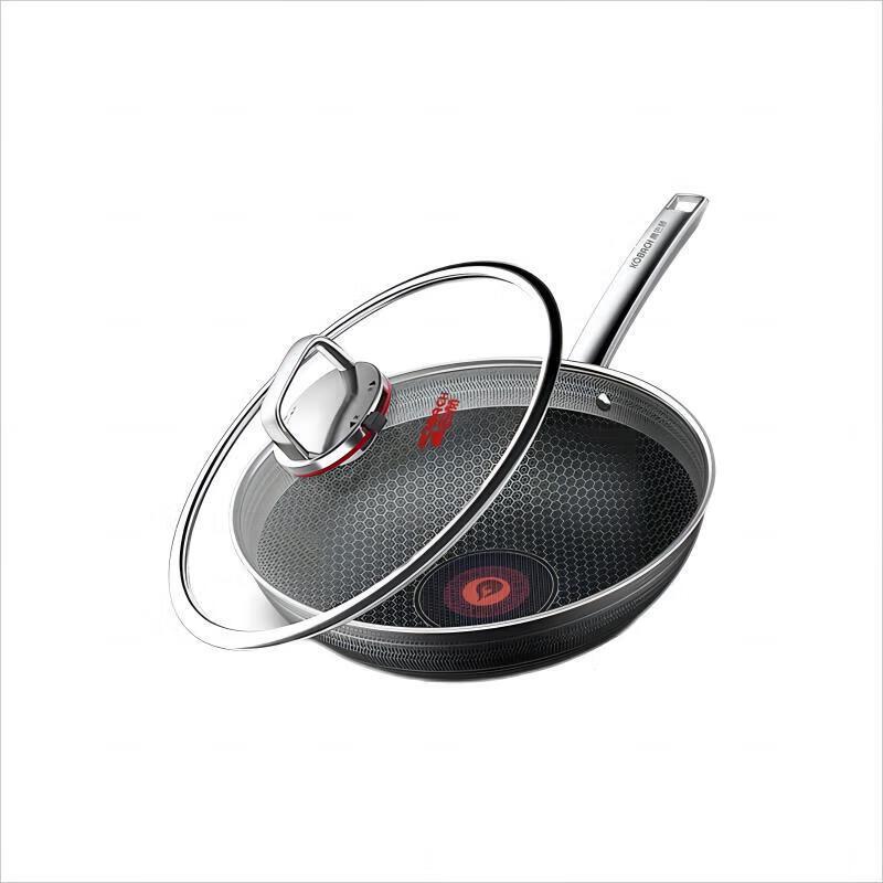 KOBACH KGH-C32A 6th Gen Double Honeycomb Stainless Steel Wok