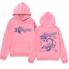 Design scorpion silhouette, printed hooded sweater simple and versatile