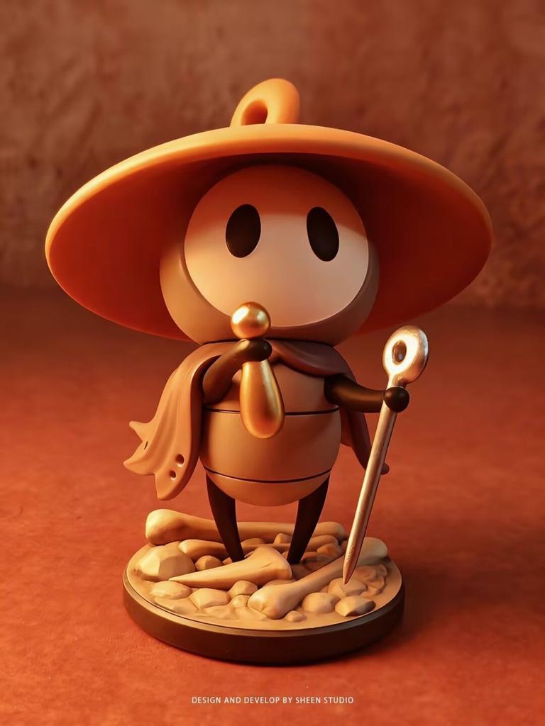 Hollow Knight Sherma Pvc Desktop Figure With Anime Character Design For Collectors