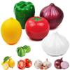 1-10PCS Kitchen Storage Container for Vegetables Fruits Onion Lemon Keeper Freshness Preserver Refrigerator Organizer with Lid