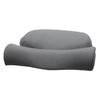 CALQS Double Pillow PLUS Dark Gray: Pillow for Neck and Shoulder Support, Comfortable Sleep, High-Resilience Bedding, Mother's Day or Father's Day