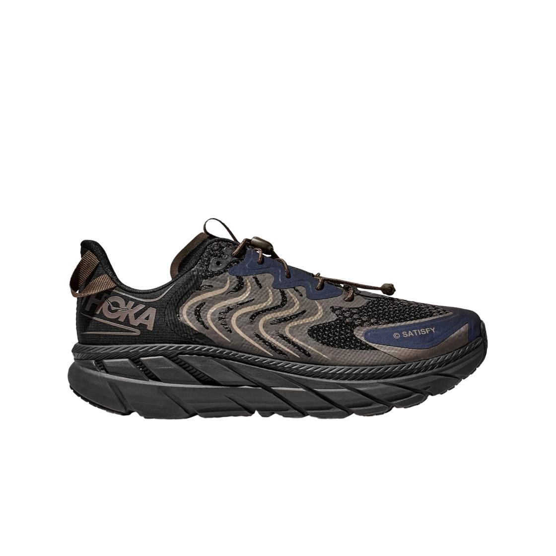 

Мужские кроссовки Hoka x Satisfy Clifton LS Forged Iron Black 1143450-FIBC