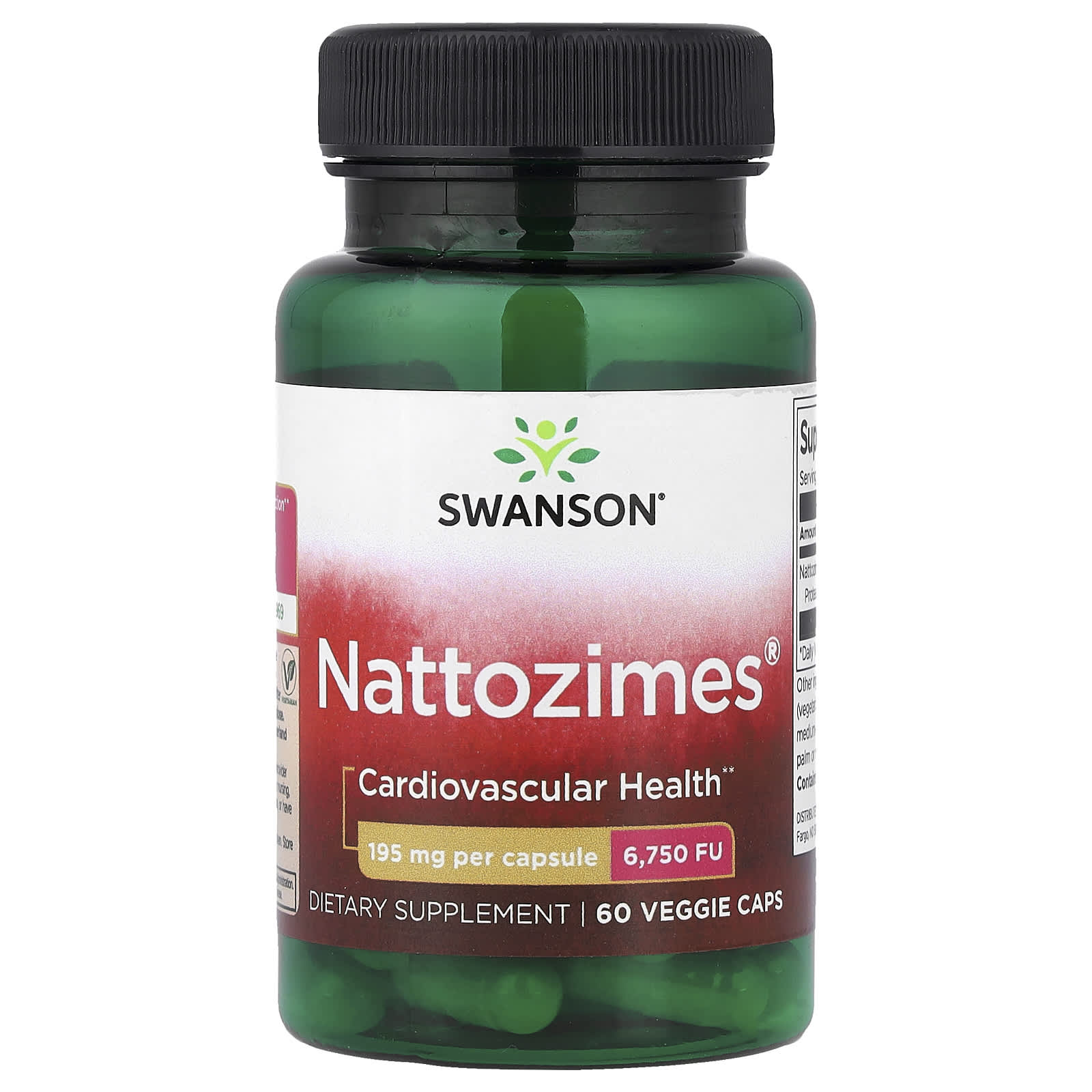 

Nattozimes®, 195Mg, 60 Veggie Capsules
