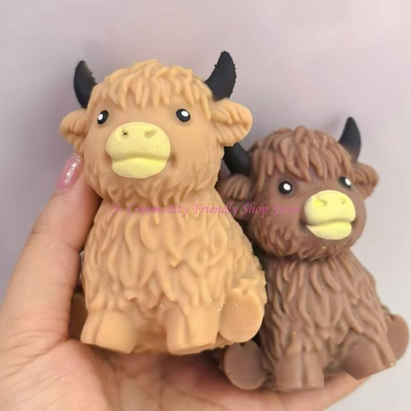 85Ae Therapeutic Cow Shaped Tpr Sensory Toy Upgrades For Fine Motor Skills Development