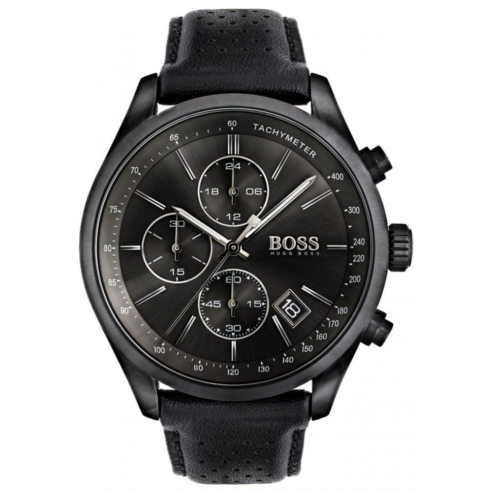 Hugo Boss 1513474 Pánské hodinky Grand Prix kožené