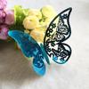 Place Card Butterfly 100pcs Name Wine Glass Cup Glass High Feet Cup Decoration