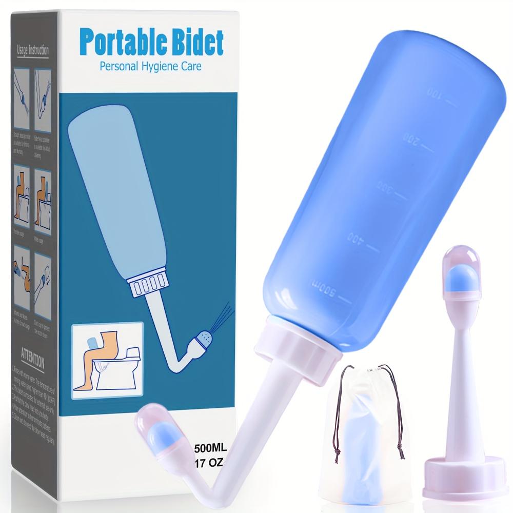 

Portable Bidet Perineal Washer | 11/17oz High Temp Resistant | Travel Personal Hygiene for Women & Postpartum Care G3/8 синій