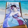 Genshin Impact Columbina Towel Soft Pool Gift For Travel Gym Shower Camping Quick Dry Sports Beach Towels