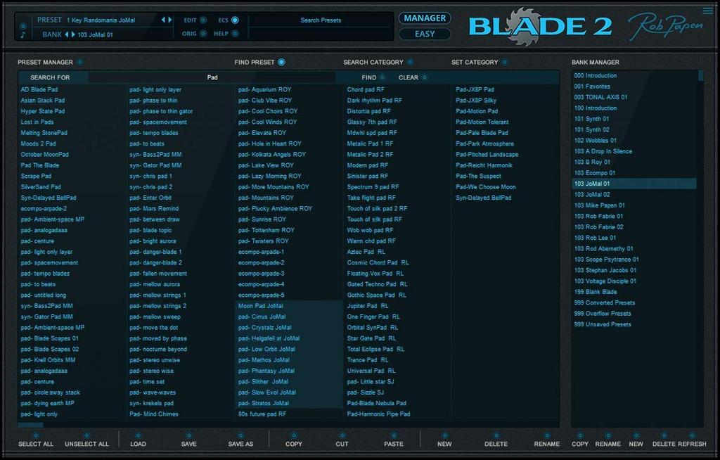 Rob Papen Software Synthesizer BLADE 2