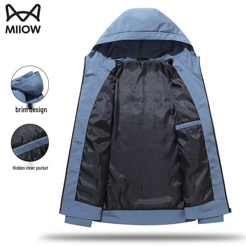 MaoRen Men's Hooded Casual Outdoor Jacket