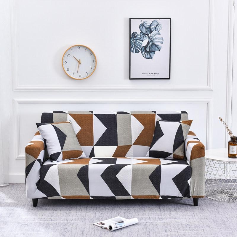 Four Seasons Elastic All Inclusive Sofa Cover Nordic Style Simple Fabric Sofa Cover