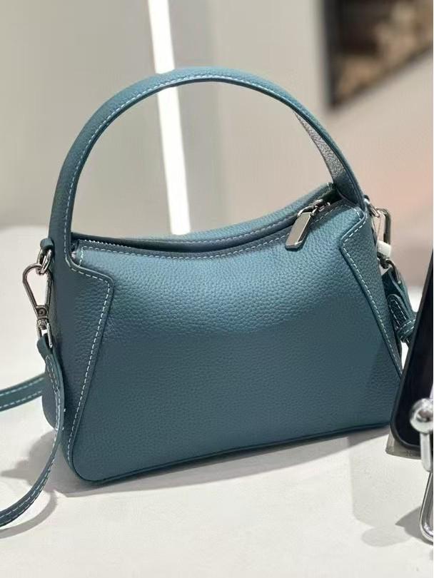 Women's Spring/Summer 2025 High-End Genuine Leather Crossbody Handbag