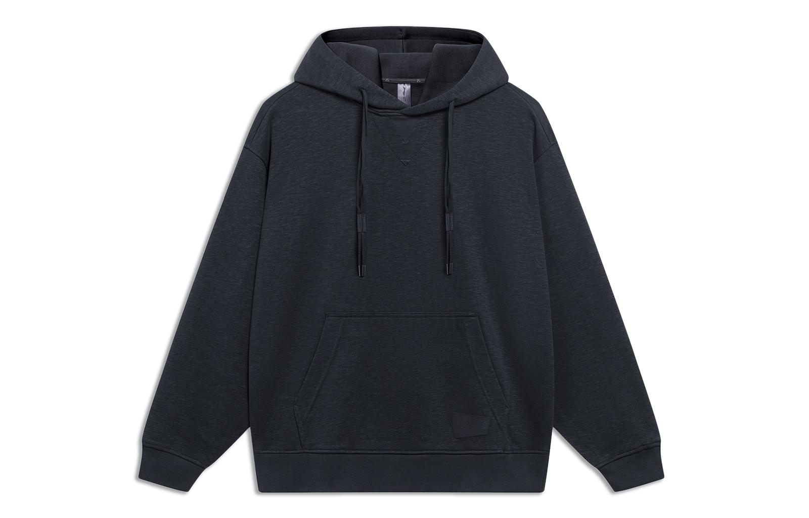 Li Ning Sweatshirt Unisex Charcoal Black AWDT193-1 L