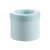 Mini Stampo per Cubetti di Ghiaccio in Silicone Secchiello per Ghiaccio Rotondo Scatola per Conservazione Ghiaccio Domestico Fai da Te Congelatore per Frigorifero Produttore di Ghiaccio Strumenti Creativi per Bar