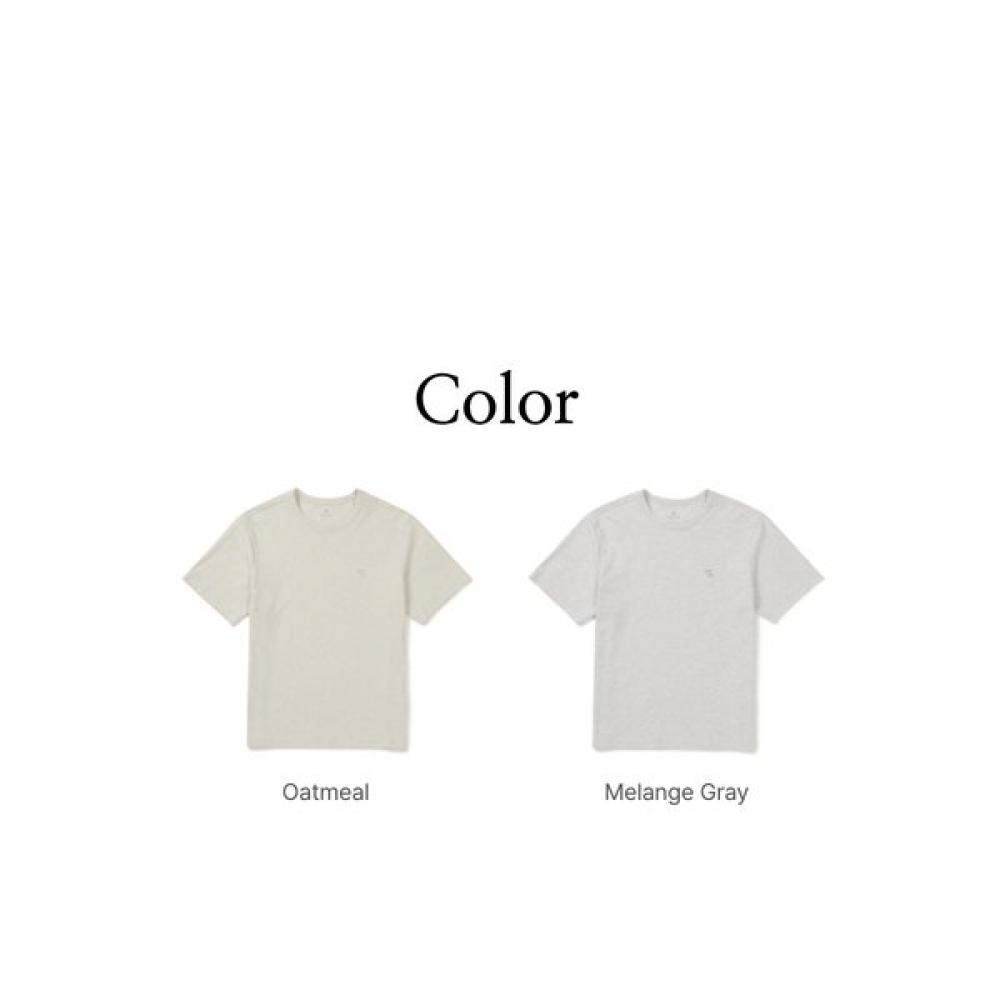 Snow Peak Unisex Melange ShorT Sleeve T shirT  s25mufTs50 