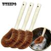 Brand Natural Coir Wash Pot Pan Dish Brush Kitchen Brush Long Handle Clean Scrub