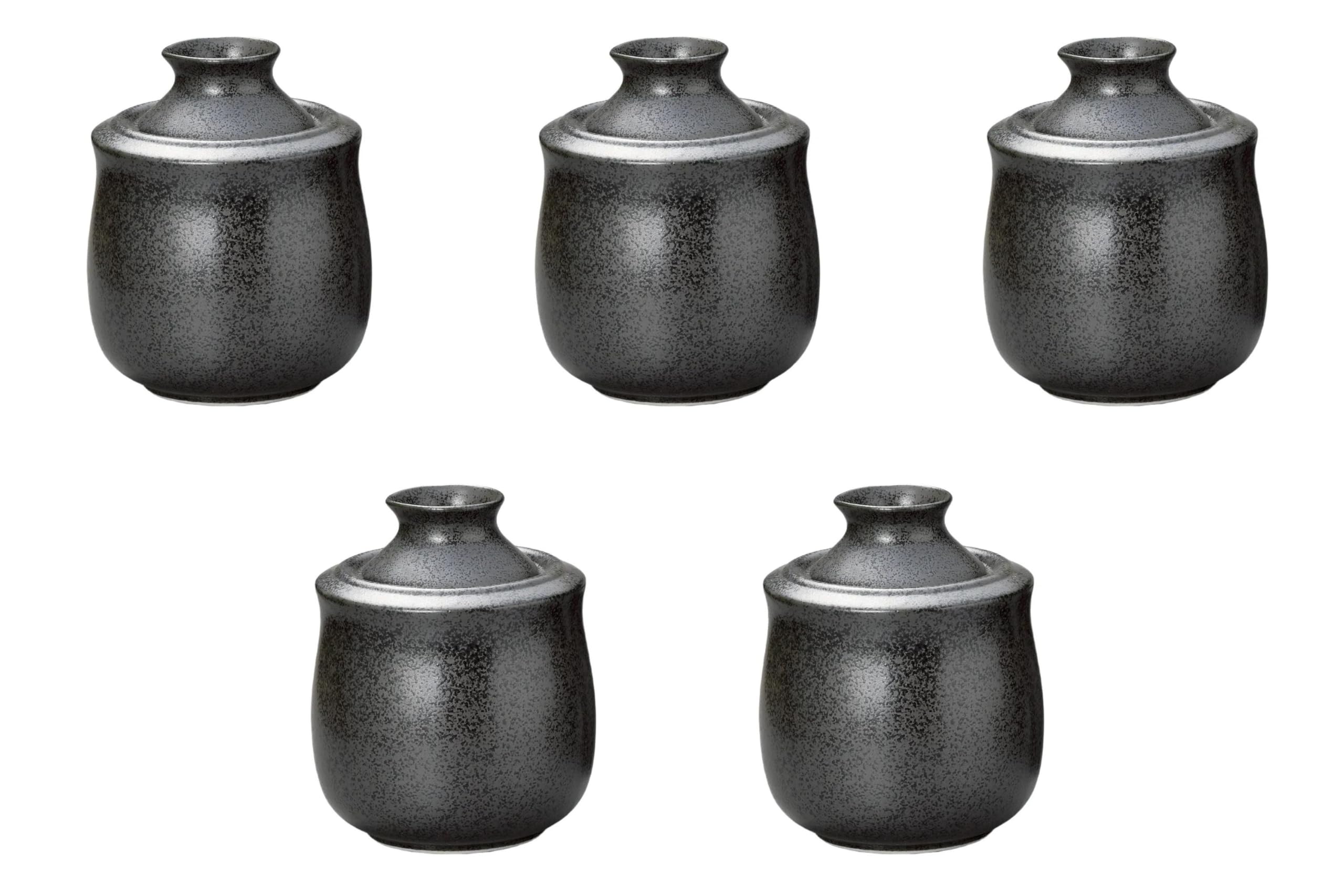

Set of 5 Black Crystal Sake Warmers x cm Sake Warmer Setomonohonpo (Large) [12.4 15.5 (310cc)]
