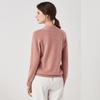 Zhaojun Women's V-Neck Pure Cashmere Sweater