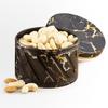 Air Tight Dry Fruit Container Tray Set with Lid & Serving Tray, Airtight Container Set 430ml (4 Pieces, Polypropylene) (Black)