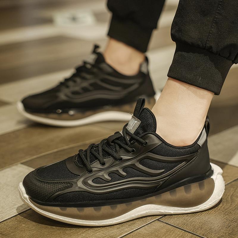 new men's casual shoes,walking shoes,sneakers strolling shoe Boost Soft Sole Anti-Odor Durable Casual Elegant Comfortable