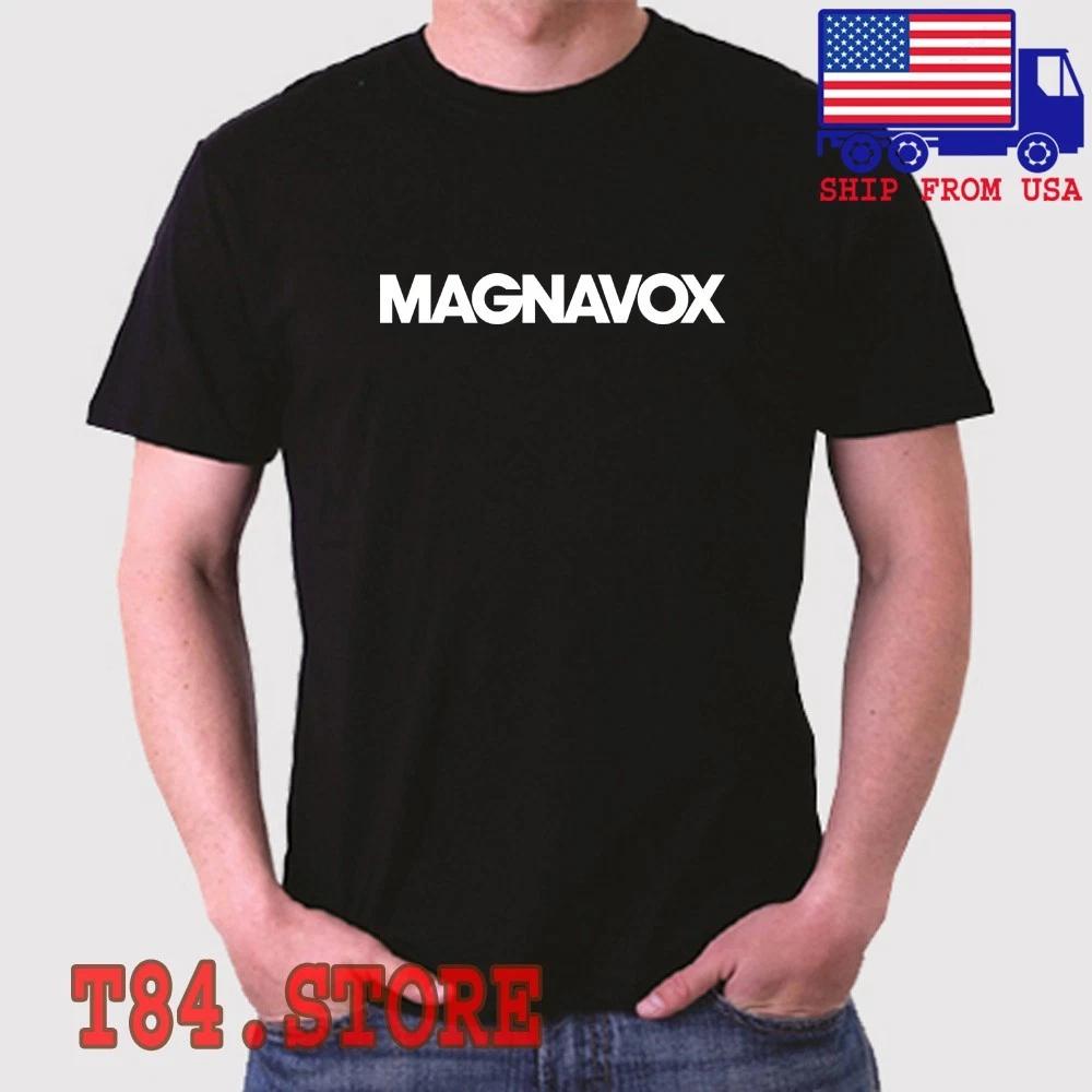Magnavox Old Radio Television Retro Men s Black Size S to 5XL 4XL