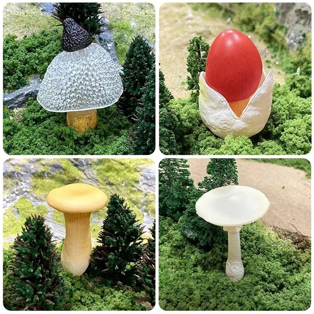 Vegetable Model Simulation Mushroom Landscape Miniatures Fungus Model Home Decoration
