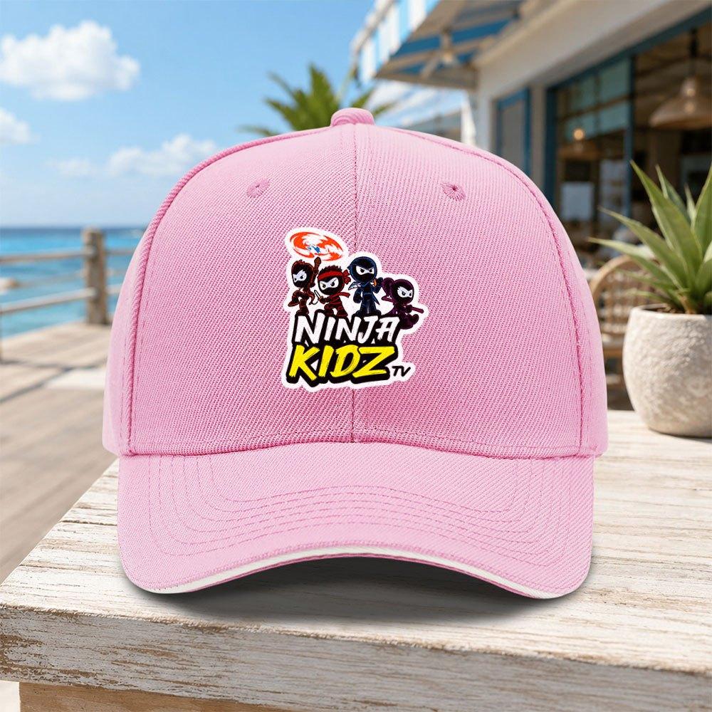 Unisex Ninja Kidz TV Sandwich Baseball Cap  Street Fashion Casual Sports Dad Hat for Kids  Adults